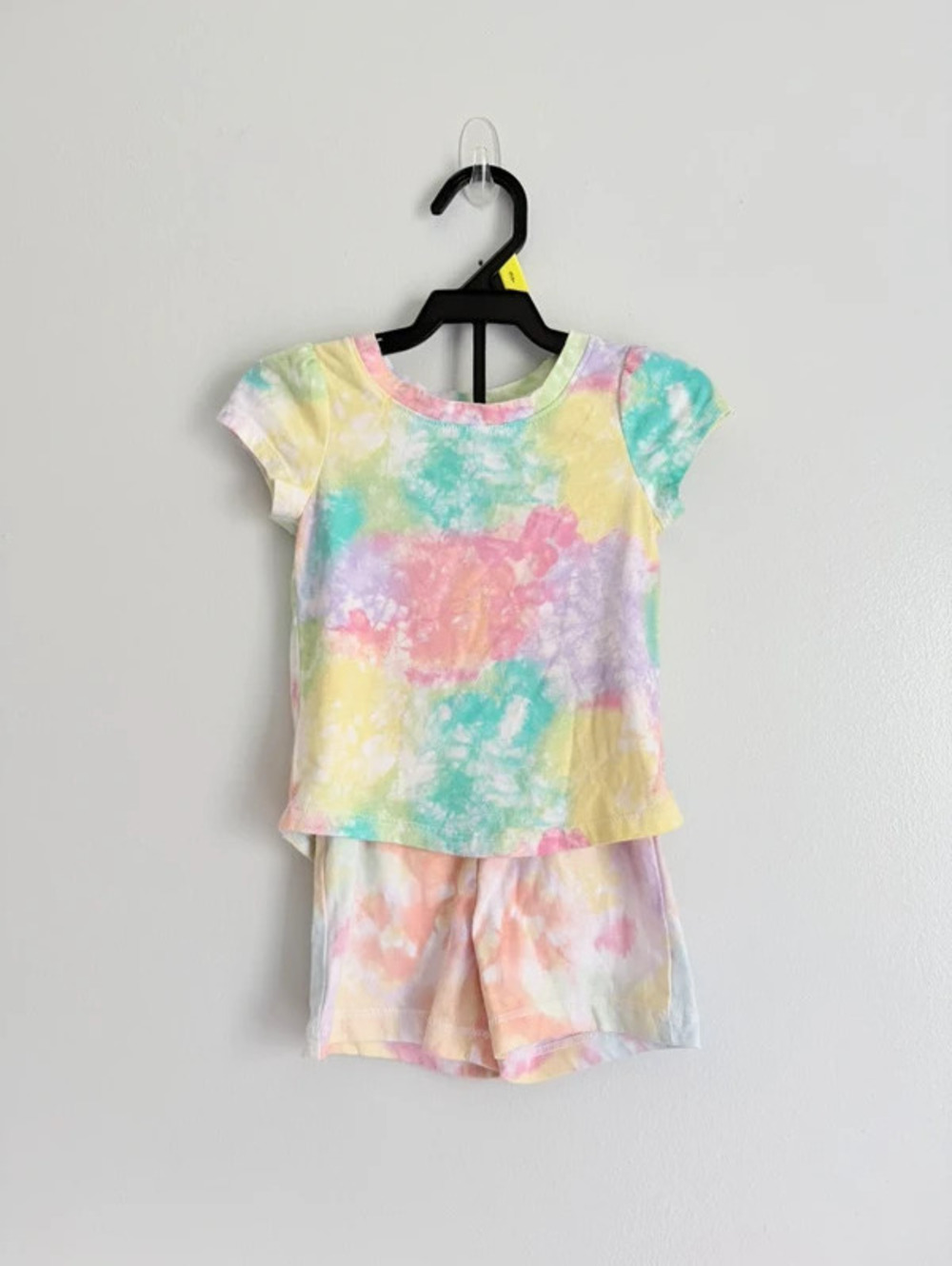 Cat & Jack Tie Dye Shirt Shorts Set 18M